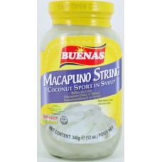 Buenas Macapuno String Coconut Sport in Syrup 340g
